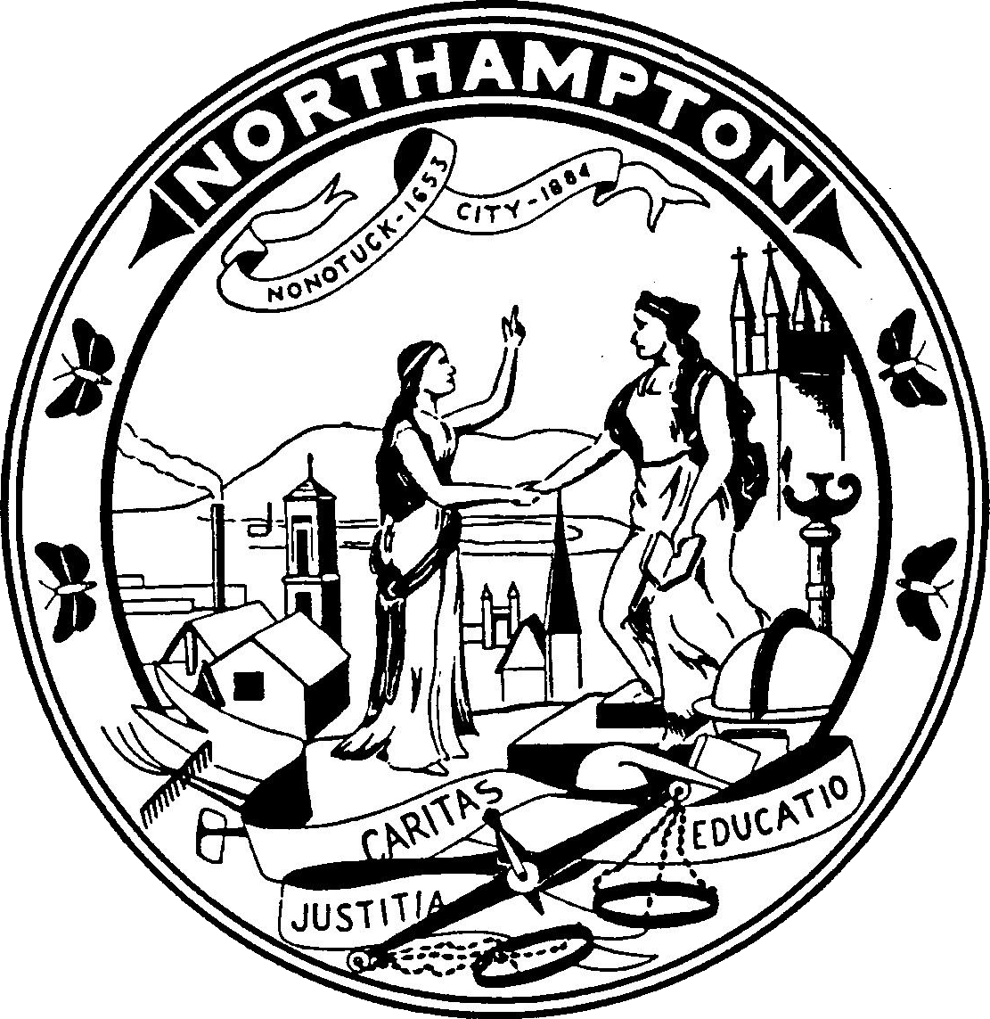 Northampton town seal