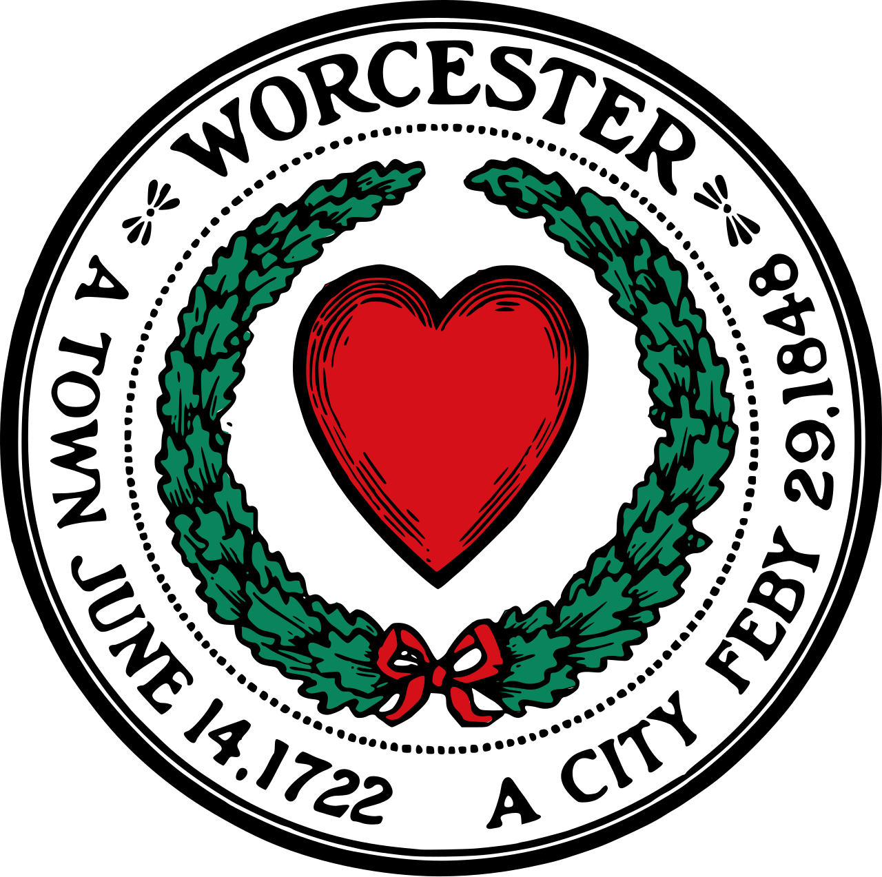 Worcester town seal