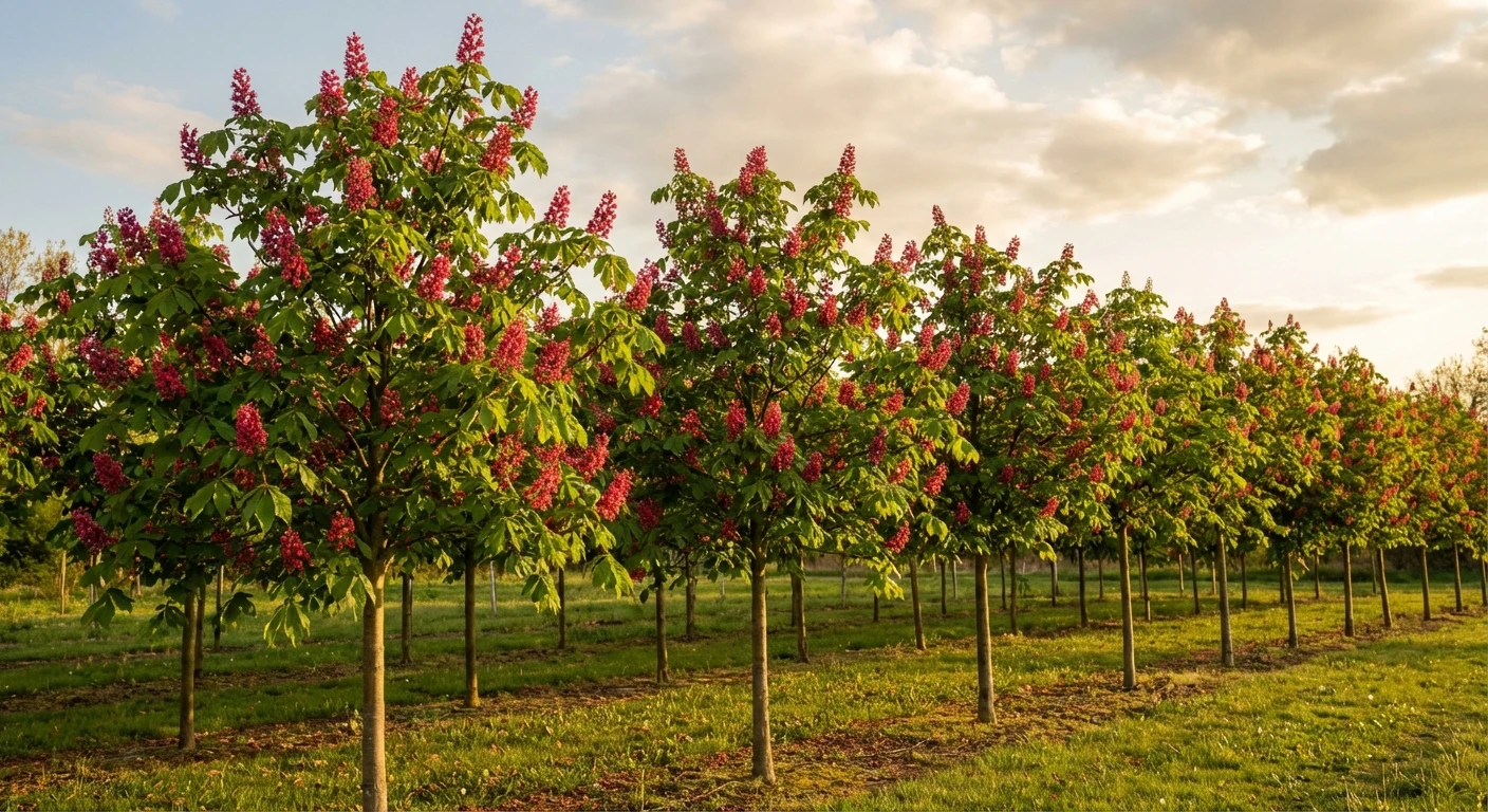 Ruby Red Horsechestnut